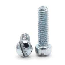 #10-32x7/8" Slotted Fillister Head Zinc Cr3