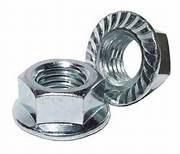 All Metal Serrated Flange Lock Nut