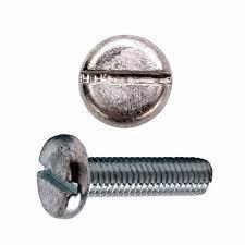 Pan Head Slotted Machine Screw