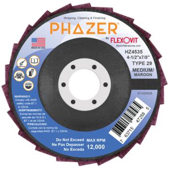 HZ4535 FlexOvit Non-Woven Flap Disc