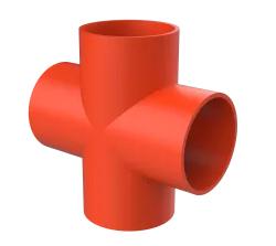 Gruvlok Figure 7068P Plain End Cross