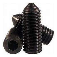 Black Oxide Cone Set Screw