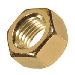 Finished Hex Nuts Metric Sizes Brass
