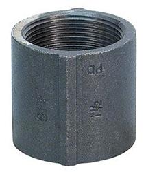 Globally Manufactured 150# FNPTxFNPT Malleable Black Iron Pipe Coupling