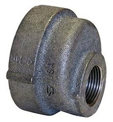 USA Manufactured FNPT Black Cast Iron Flange Pipe Eccentric Reducer