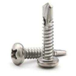 Pan Head Phillips Drive 410 Stainless Steel Self-Drilling Screw