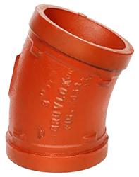Gruvlok Figure 7052 Grooved Standard 22-1/2° Elbow