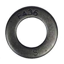 Plain Finish Industrial F436 Thru Hardened Flat Washers