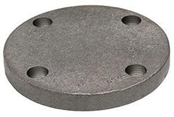 USA Manufactured Black Cast Iron Pipe Blind Flange