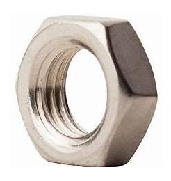 5/16"-24 Fractional Size 18-8 Stainless Steel Hex Jam Nut