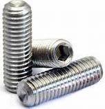 Cr3 Plated Cup Point Socket Head Cap Screw