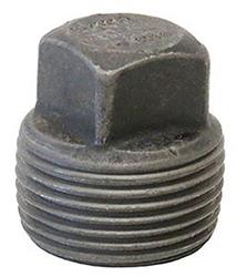 USA Manufactured High Pressure Black Threaded Forged Steel Square Head Plug
