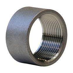 Industrial Half Coupling 150# ISO 49 Pattern Type 316 Stainless Steel Pipe Fittings