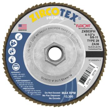 Z4503FH FlexOvit Coated Abrasives Flap Disc
