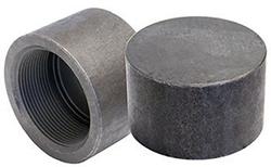 USA Manufactured Class 3000 Black Threaded Forged Steel Caps