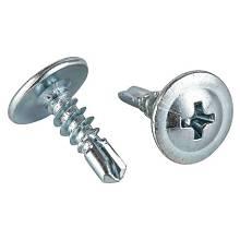 K-Lath Head Phillips Drive Clear Cr3 Zinc Self-Drilling Screw