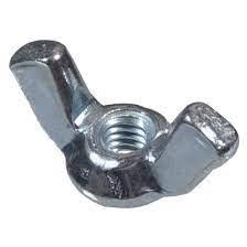 3/8"-16 TYPE A, LIGHT SERIES Wing Nut Zinc Cr3