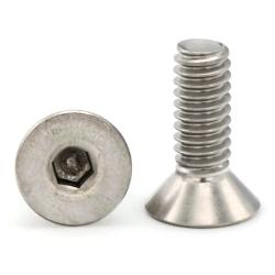 Fractional Sizes 316 Stainless Steel Flat Socket Head