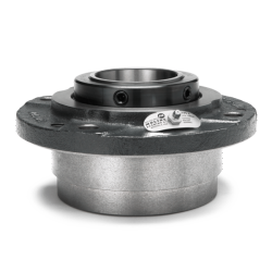 Moline Bearing Co Type E 4-Bolt Pilot Flange Bearing Labyrinth Seals