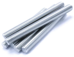 Metric DIN 975 Class 2 Threaded Rod Clear Cr3 Zinc Plating