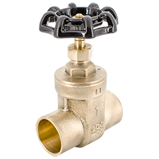 Legend S-401NL No Lead Forged Brass Non-Rising Stem Sweat Connections Gate Valve