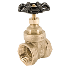 Legend T-400NL No Lead Forged Brass Compact Pattern Non-Rising Conventional Port Gate Valve