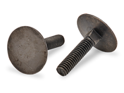Flat Countersunk #1 Norway Grade 2 Elevator Bolt with Plain Finish
