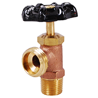 Legend Valve T-206NL No Lead Forged Brass Boiler Drain Valve without Stuffing Box