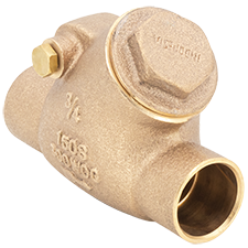 Legend S-453NL No Lead Cast Bronze Sweat Connections Y-Pattern Check Valve