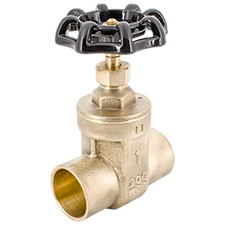 Legend S-401 Forged Brass Non-Rising Stem Sweat Connections Gate Valve