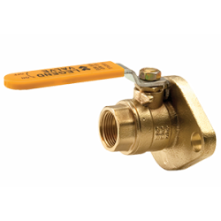Legend Valve T-1002FLG Forged Brass Flanged Isolation Ball Valve