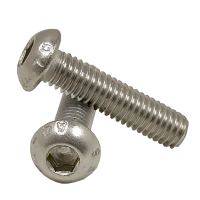 Metric Size A4 (316) Stainless Steel Button Head Socket Head Cap Screws