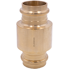 Legend P-450NL No Lead Forged Brass Press Connections In Line Check Valve