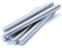 Metric DIN 975 Class 2 Threaded Rod Clear Cr3 Zinc Plating