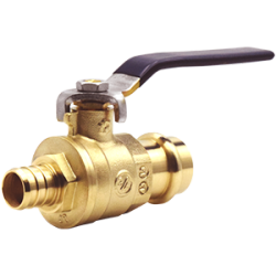 Legend P-2006NL No Lead Forged Brass Crimp/Cinch F1807 PEX by Press Ball Valve