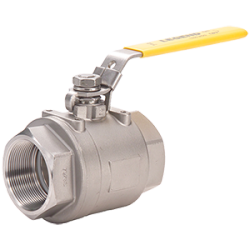 Legend T-712 316 Stainless Steel Two Piece Full Port Ball Valve with Locking Device