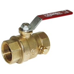 Legend Valve T-1100 Forged Brass Full Port Ball Valve with Drain