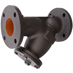 Legend Valve T-19 Naturally No Lead Cast Iron Flanged Y-Strainer