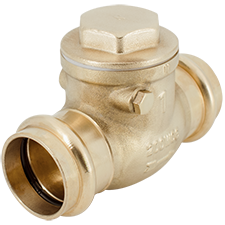 Legend P-451NL No Lead Forged Brass Press Connections Swing Check Valve