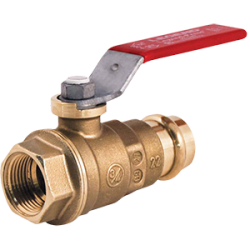Legend P-200 Forged Brass Press by FNPT Full Port Ball Valve