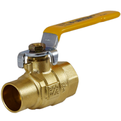 Legend Valve T-1007 Forged Brass Full Port Sweat x FNPT Connections Ball Valve