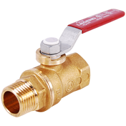 Legend T-900NL Large Port No Lead Forged Brass MNPT to FNPT Transition Mini Ball Valve