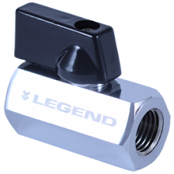 Legend C900FF Chrome Plated Forged Brass Mini Ball Valve