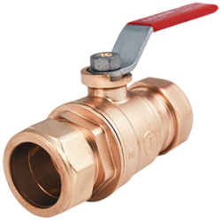 Legend Valve T-1009NL No Lead Forged Brass Full Port Compression Ball Valve