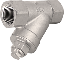 Legend Valve T-758 Naturally No Lead 316 Stainless Steel Y-Strainer